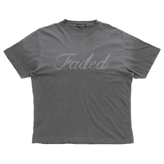 Beach Brains Faded T-Shirt Sun Faded Black