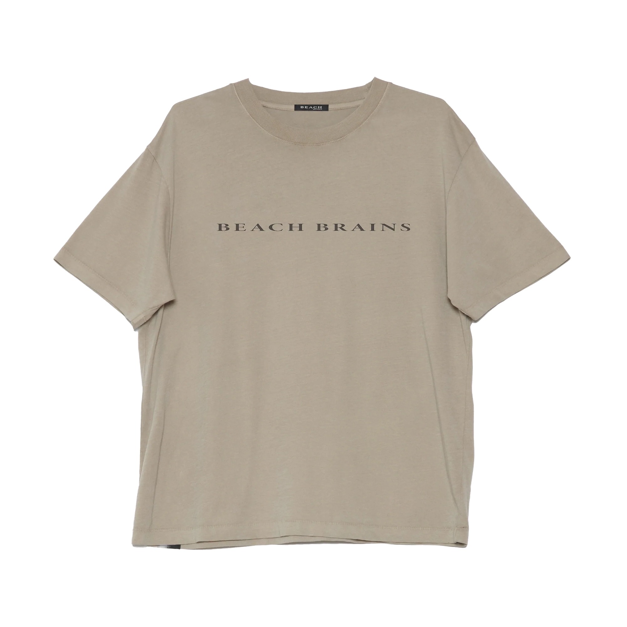 Beach Brains Logo Tide T-Shirt Desert