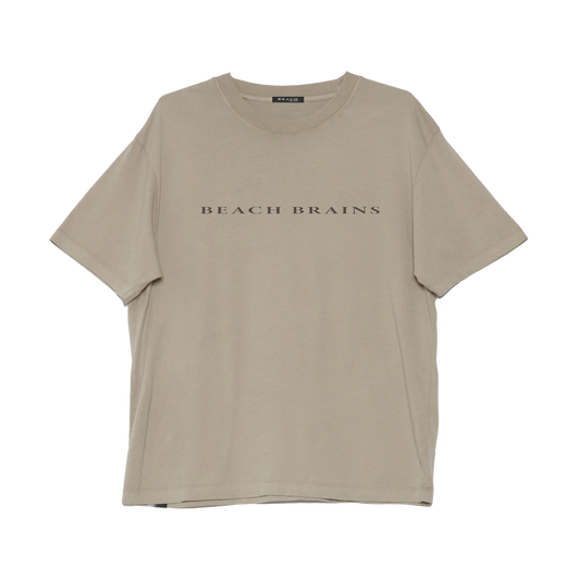 Beach Brains Logo Tide T-Shirt Desert
