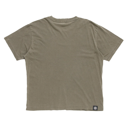 Beach Brains Logo Tide T-Shirt Fatigue