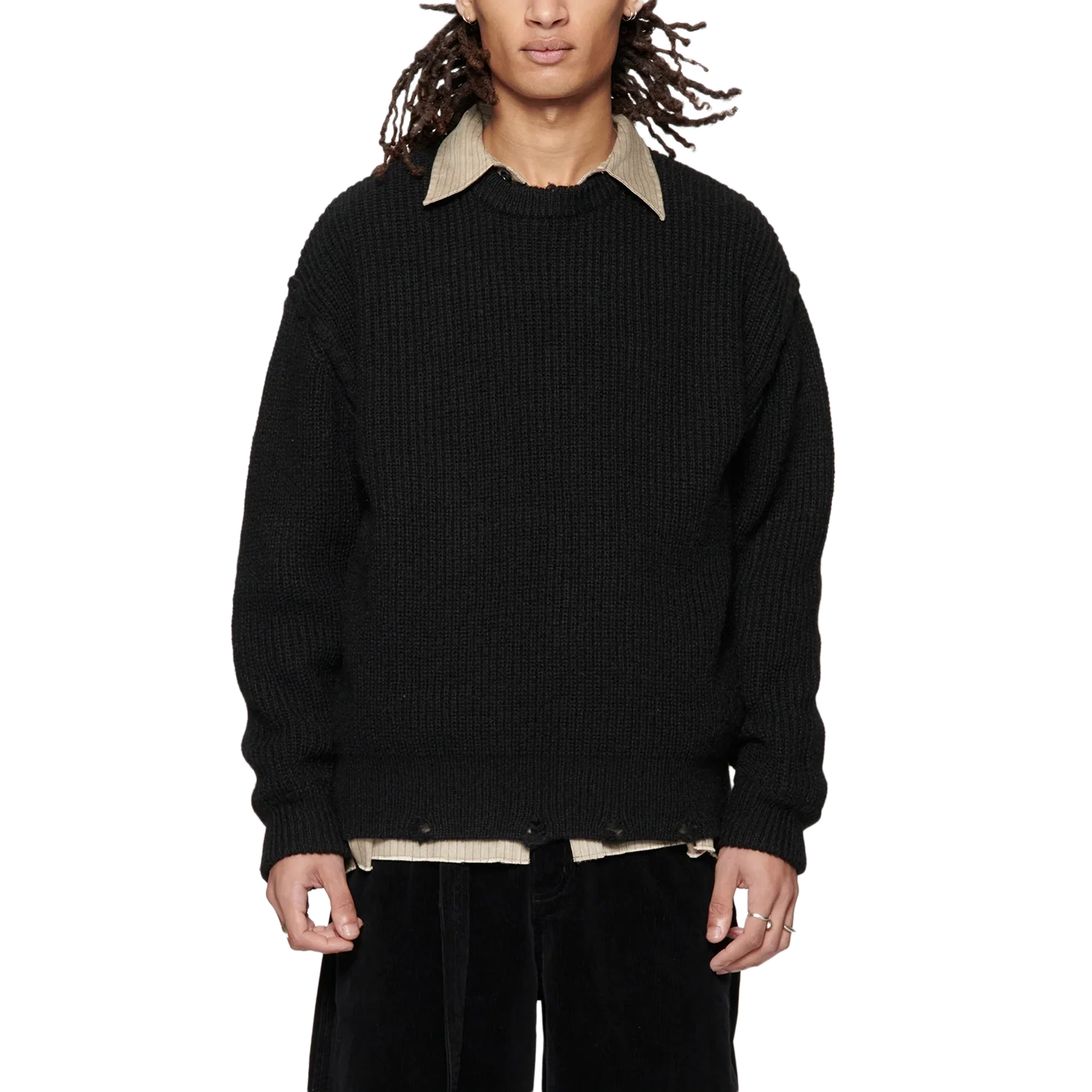 Beach Brains Session Knit Black