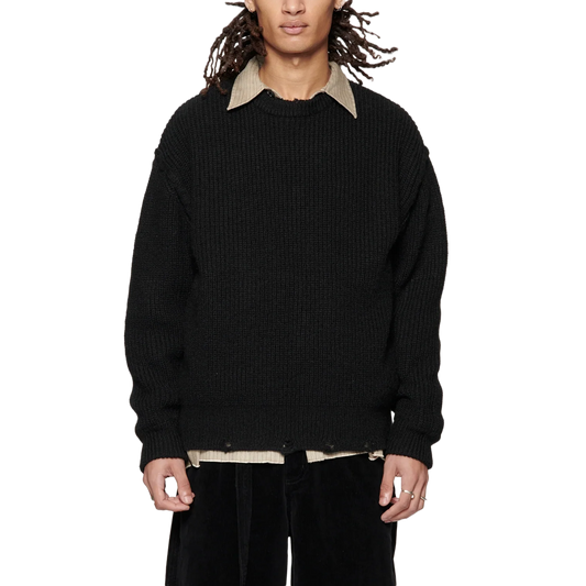 Beach Brains Session Knit Black