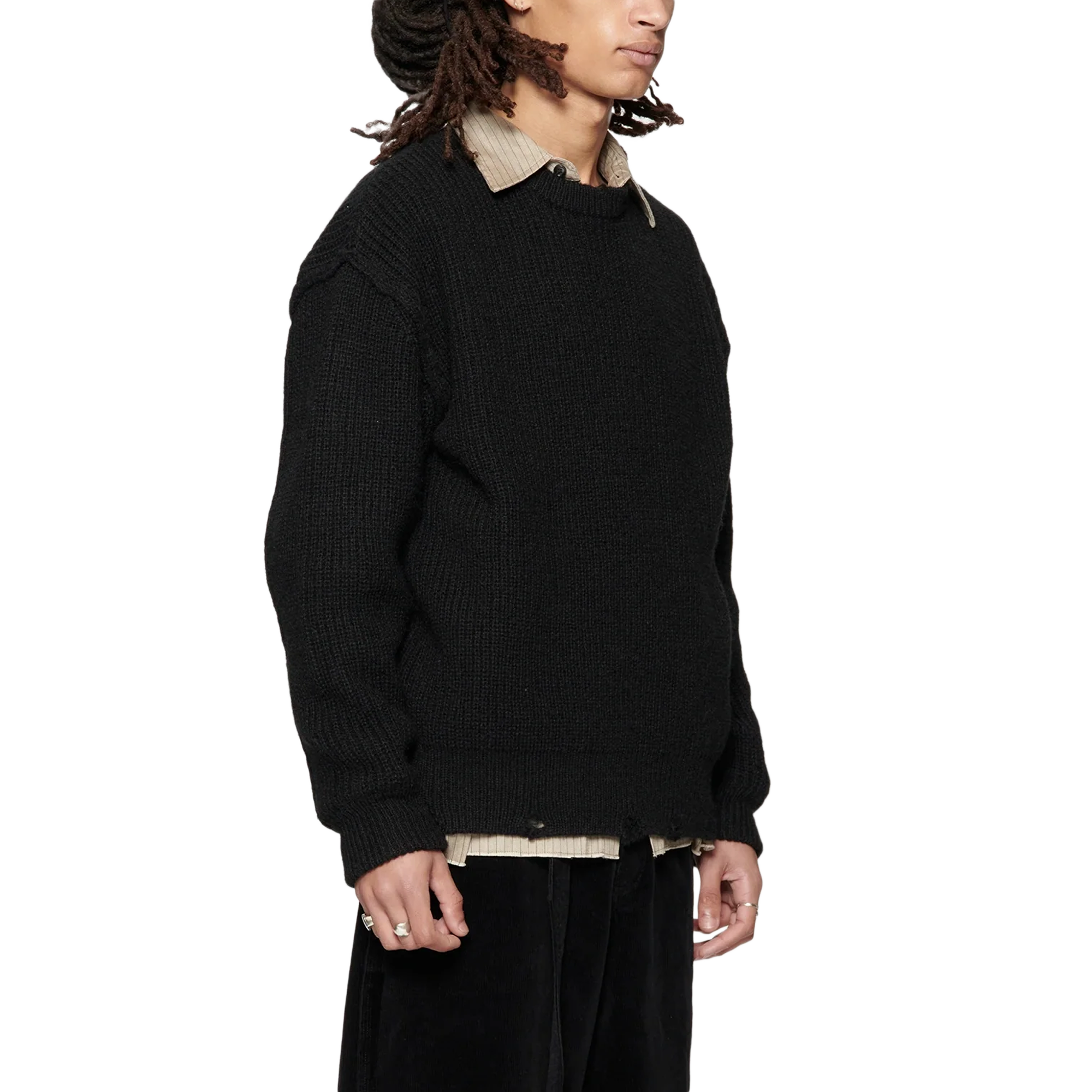 Beach Brains Session Knit Black