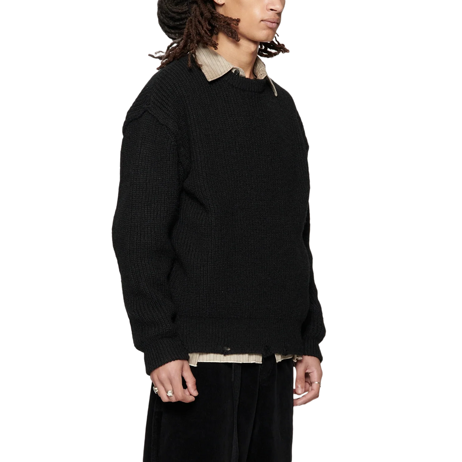 Beach Brains Session Knit Black