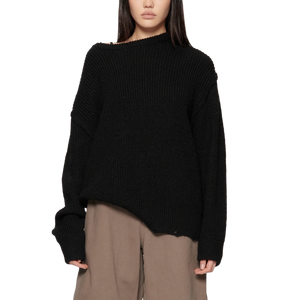 Beach Brains Session Knit Black