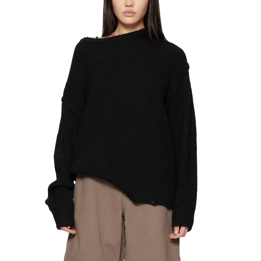 Beach Brains Session Knit Black