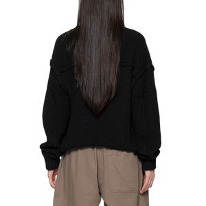 Beach Brains Session Knit Black