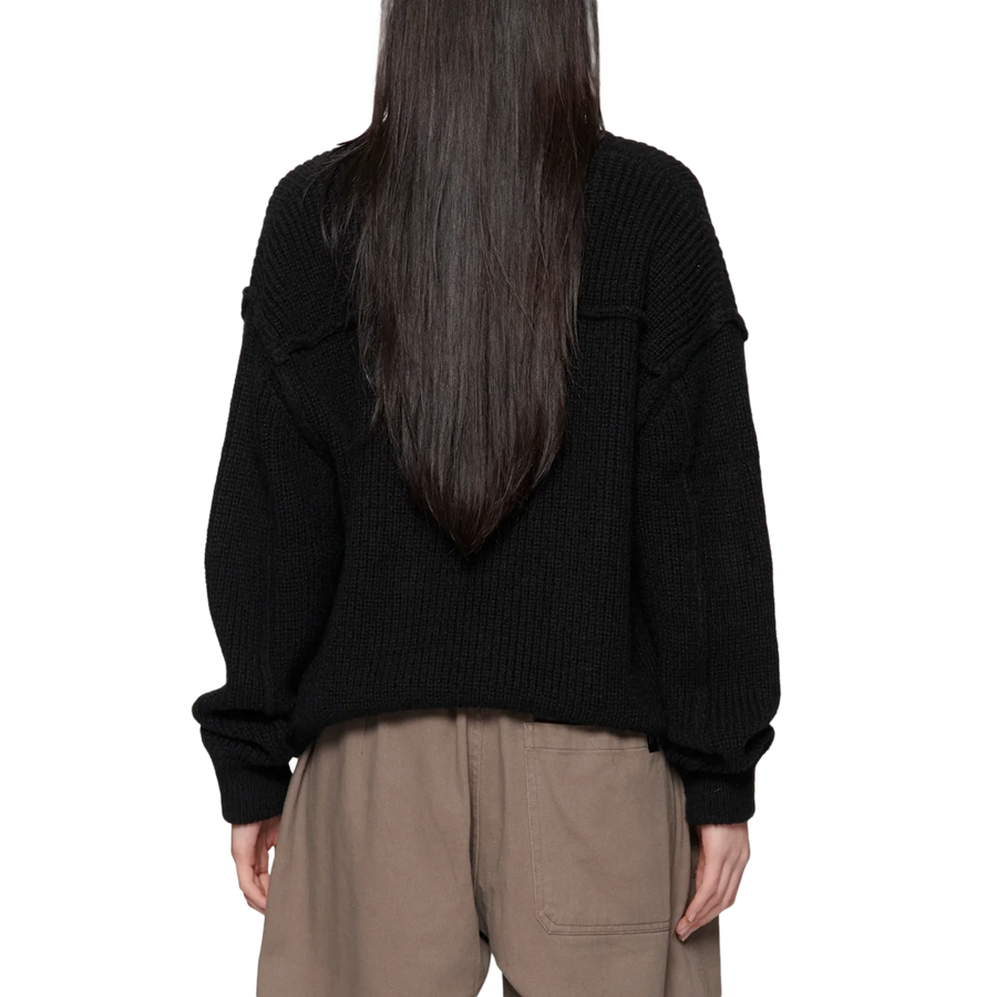 Beach Brains Session Knit Black