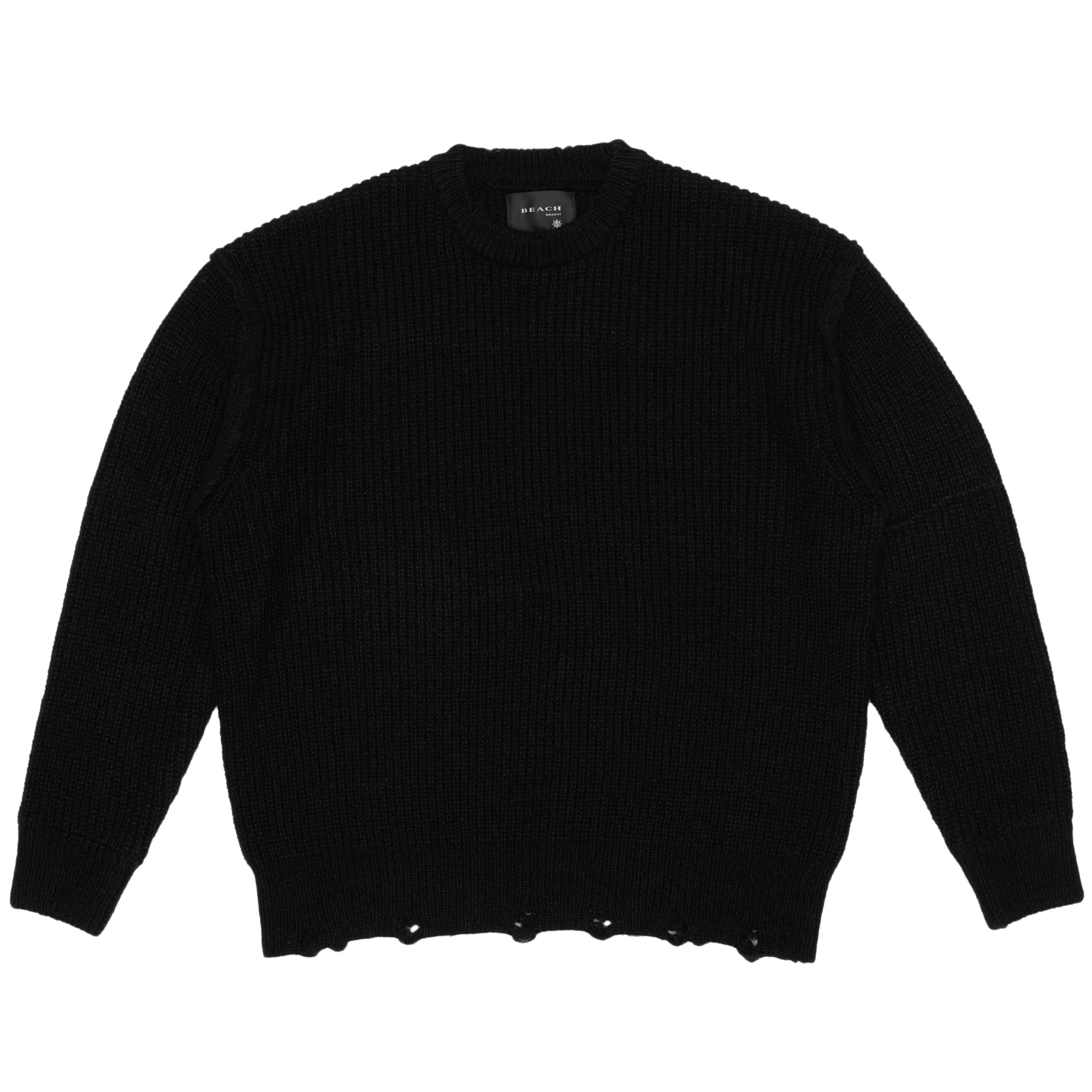 Beach Brains Session Knit Black