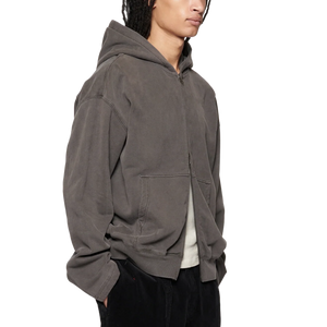 Beach Brains Tour Zip Hood Charcoal