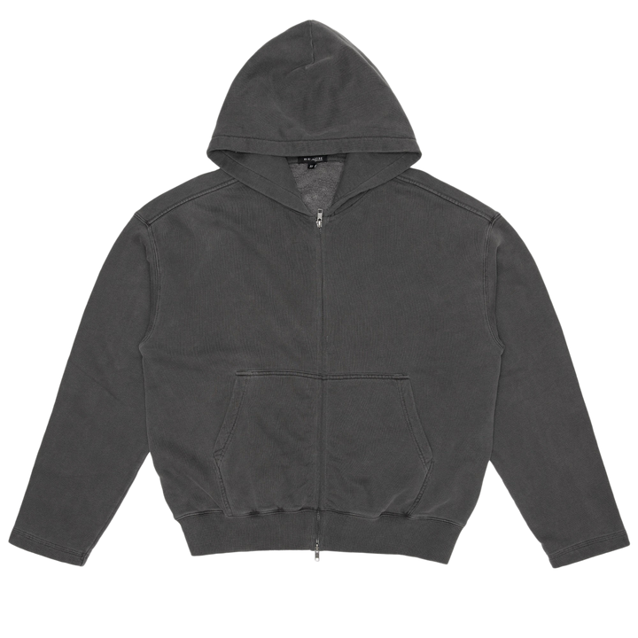 Beach Brains Tour Zip Hood Charcoal