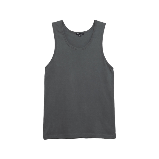 Beach Brains Slip Tank Charcoal