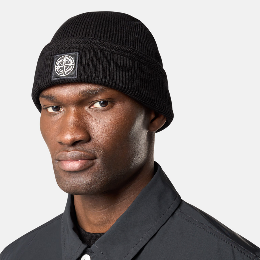 Stone Island Beanie N100002 Black