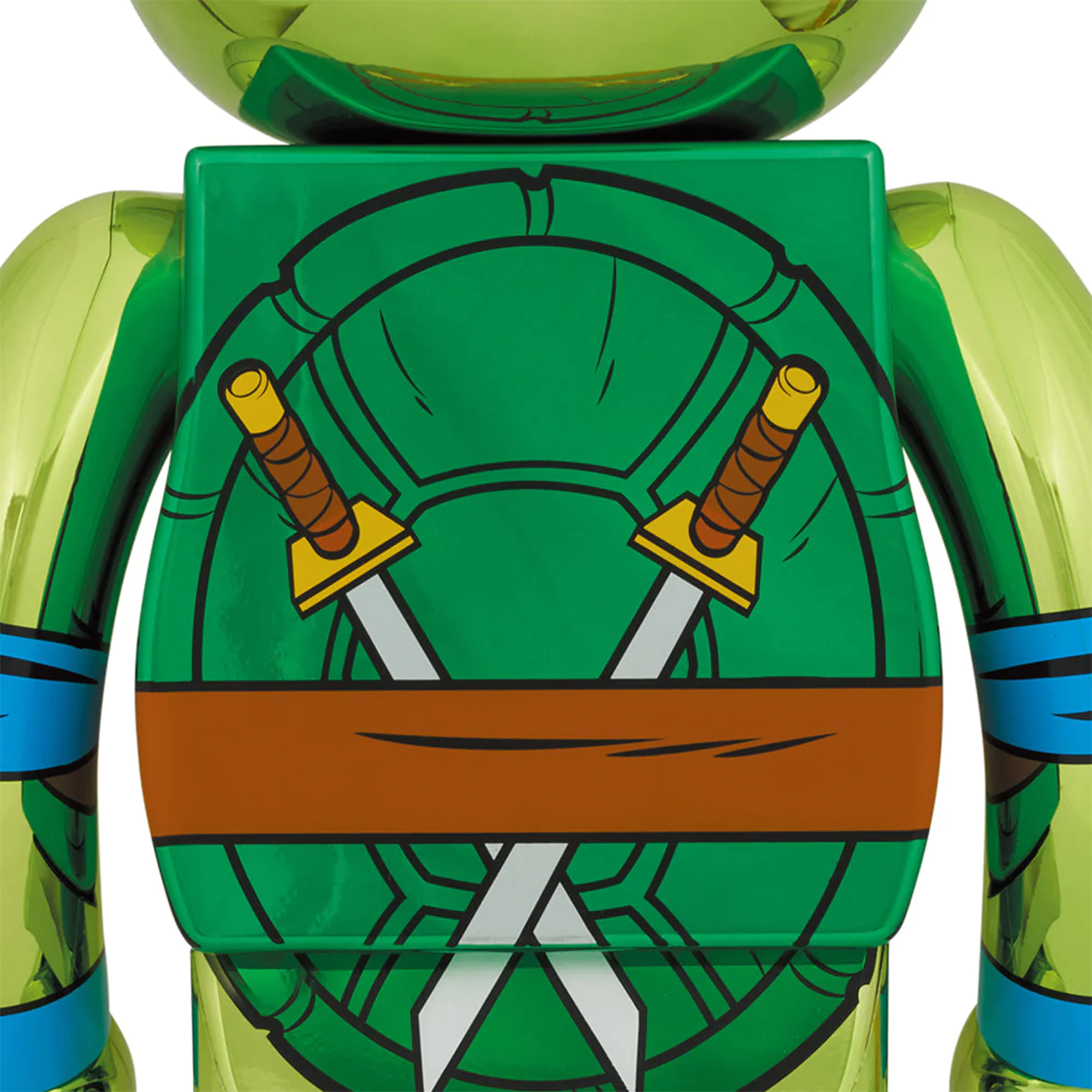 Medicom Toy Be@rbrick | TMNT Leonardo Chrome | 1000