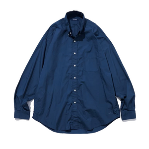 Nautica Japan Bleached Bload L/S Shirt Navy