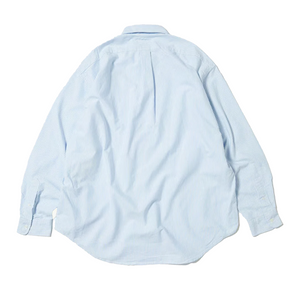 Nautica Japan Bleached Oxford L/S Shirt White / Blue