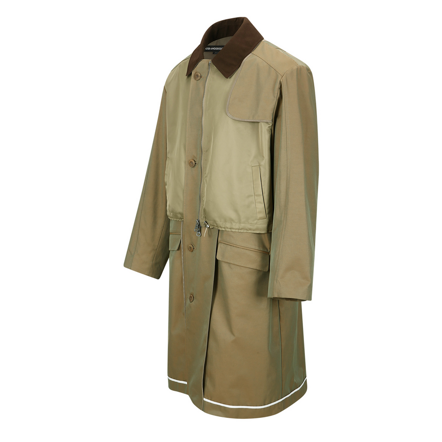 Andersson Bell Bomber Mix Coat Beige AWA677M