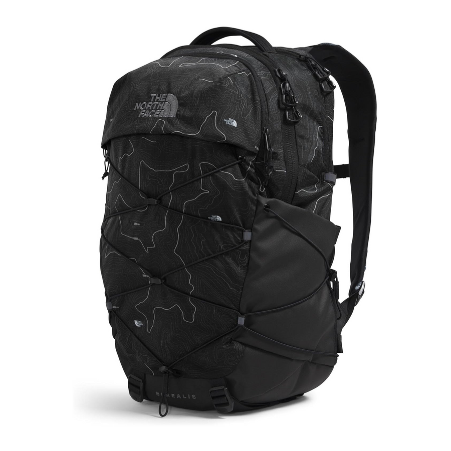 The North Face Borealis Backpack TNF Black Topo Print/Smoked Pearl NF0A52SEBI9