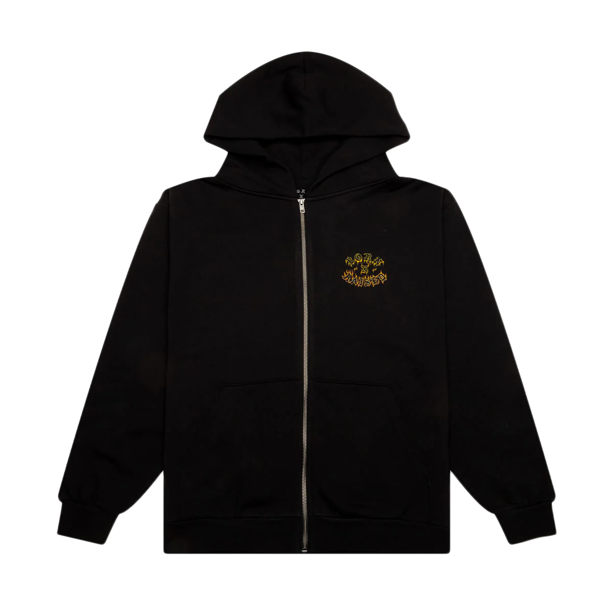 Born x Raised Guadalupe Zip-Up Hoodie Black