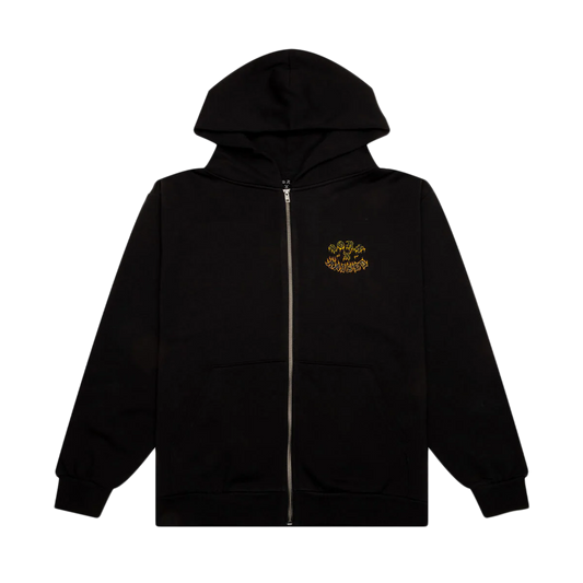 Born x Raised Guadalupe Zip-Up Hoodie Black