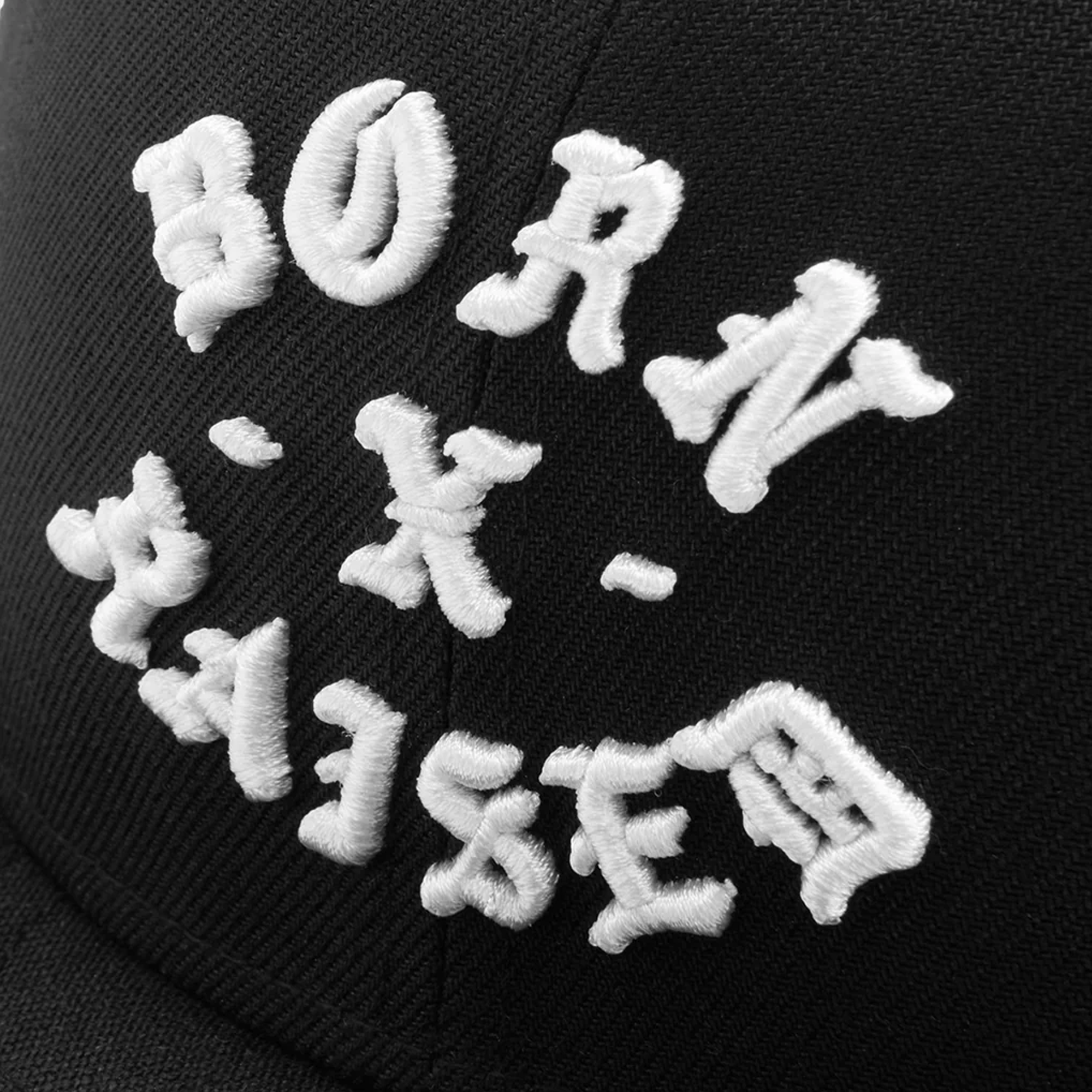 Born x Raised New Era Fitted Rocker Hat Black White