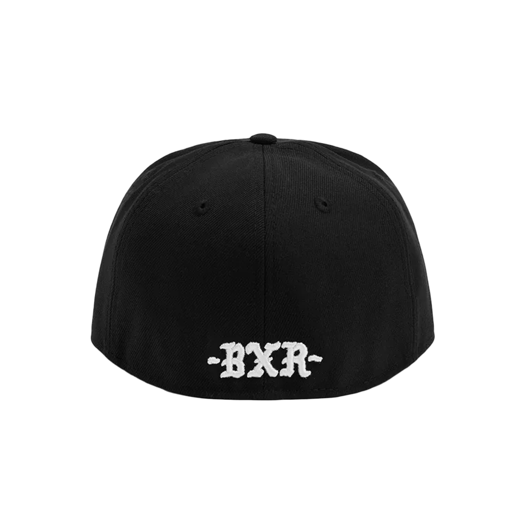 Born x Raised New Era Fitted Rocker Hat Black White