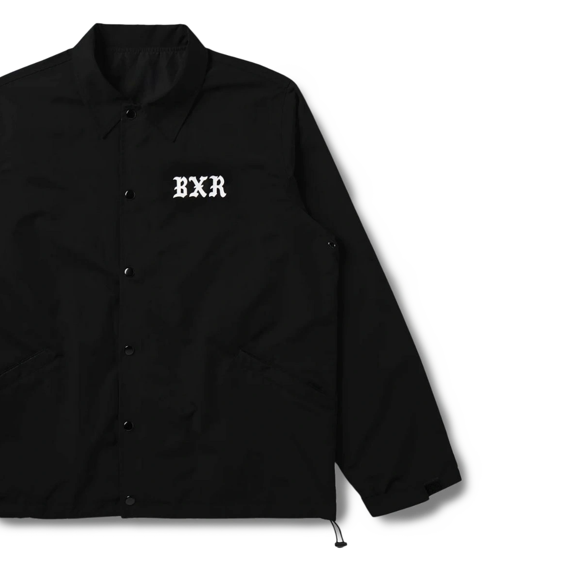 Born x Raised Standard LA Coach Jacket Black