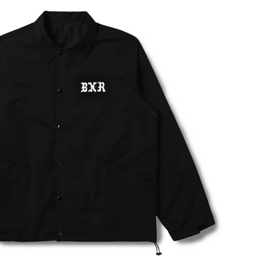 Born x Raised Standard LA Coach Jacket Black