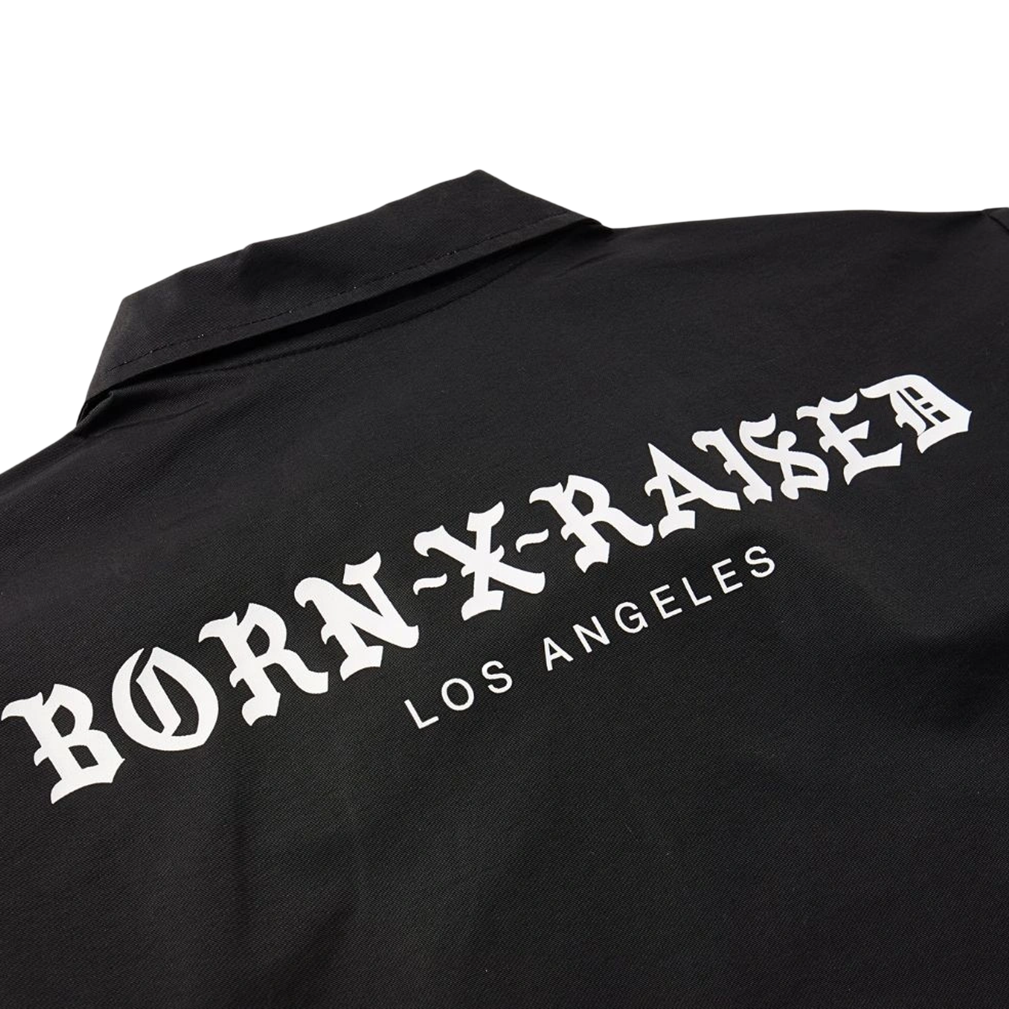 Born x Raised Standard LA Coach Jacket Black