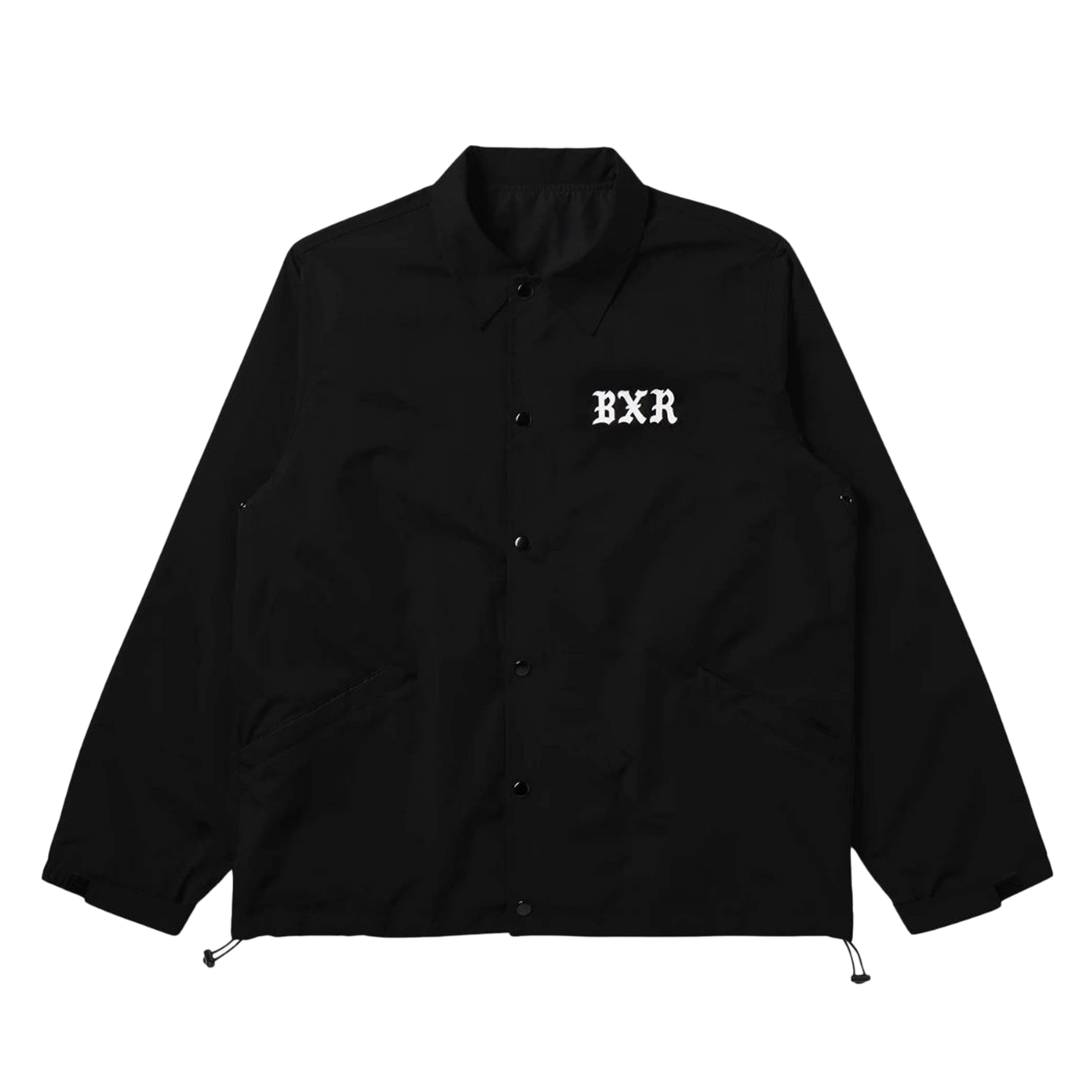 Born x Raised Standard LA Coach Jacket Black