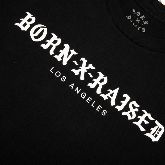 Born x Raised Standard LA T-Shirt Black