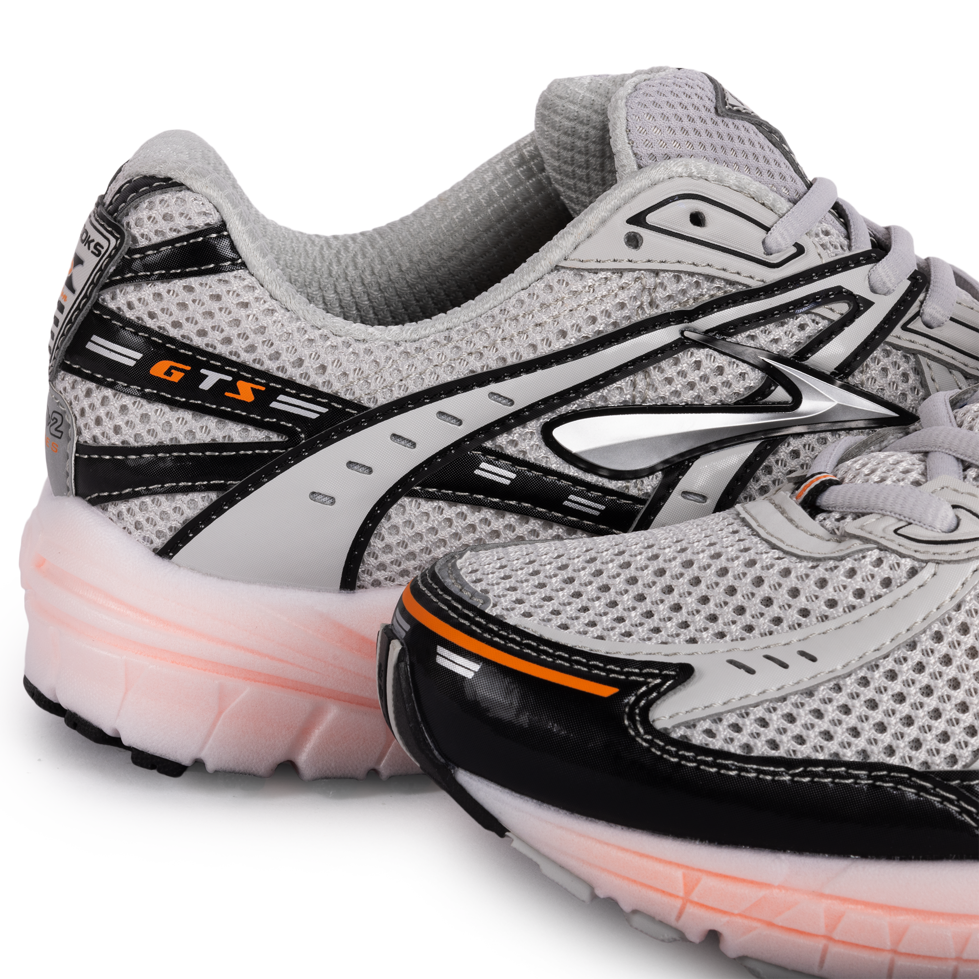 Brooks Adrenaline GTS 10 Quiet Grey/Black/Coral Rose 10009 1D 066