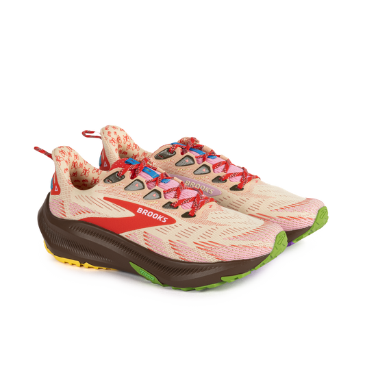 Brooks x Alex Zono Ghost Trail Poppy Red/Potting Soil 100069 1D 681