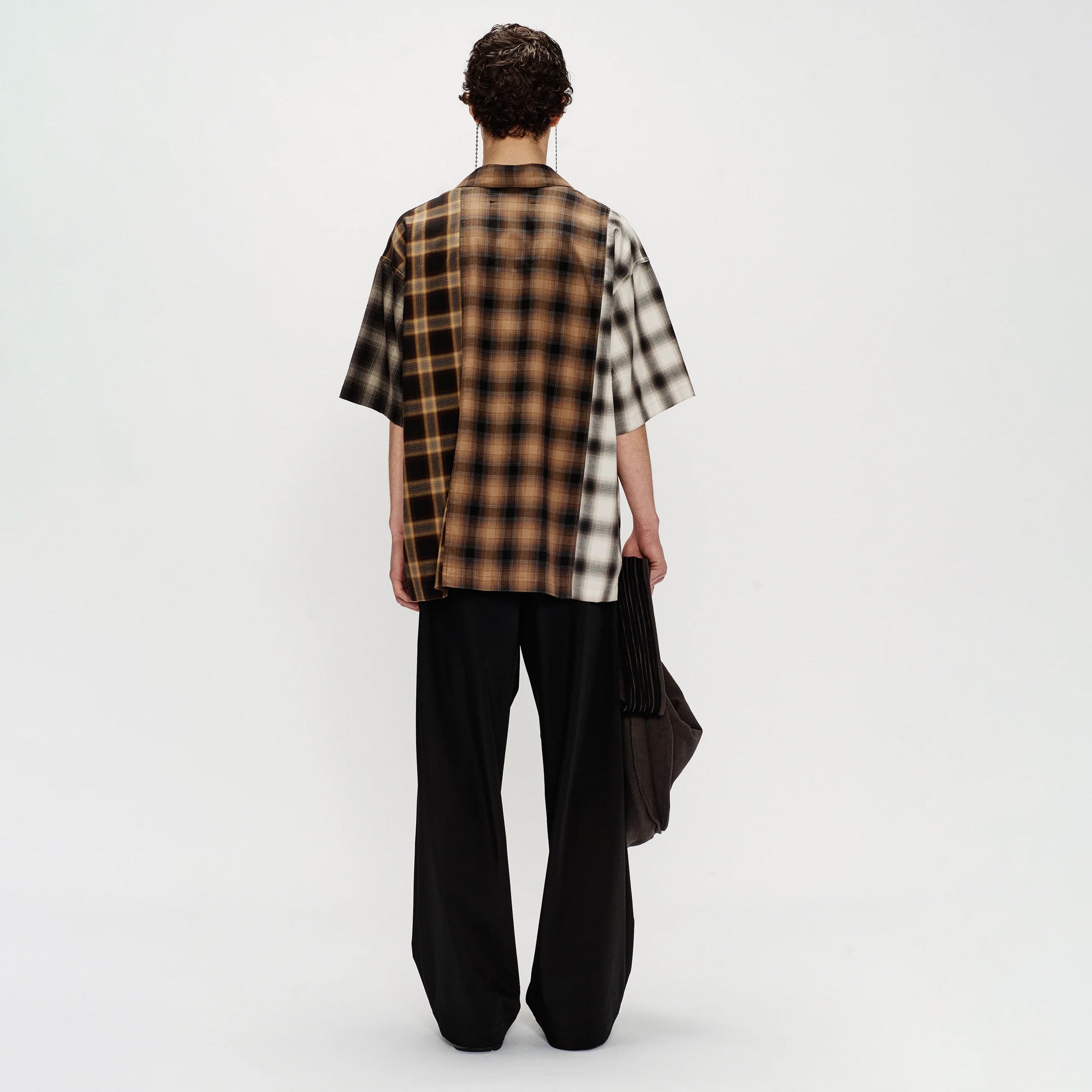 Song For The Mute Button Up Gym Shirt Multi 251_MSH071_OMBRMLT