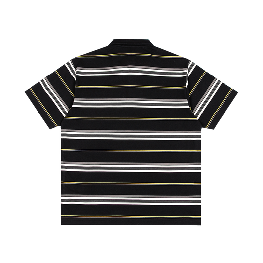Born x Raised Charlie Brown Polo Shirt Black/Cream