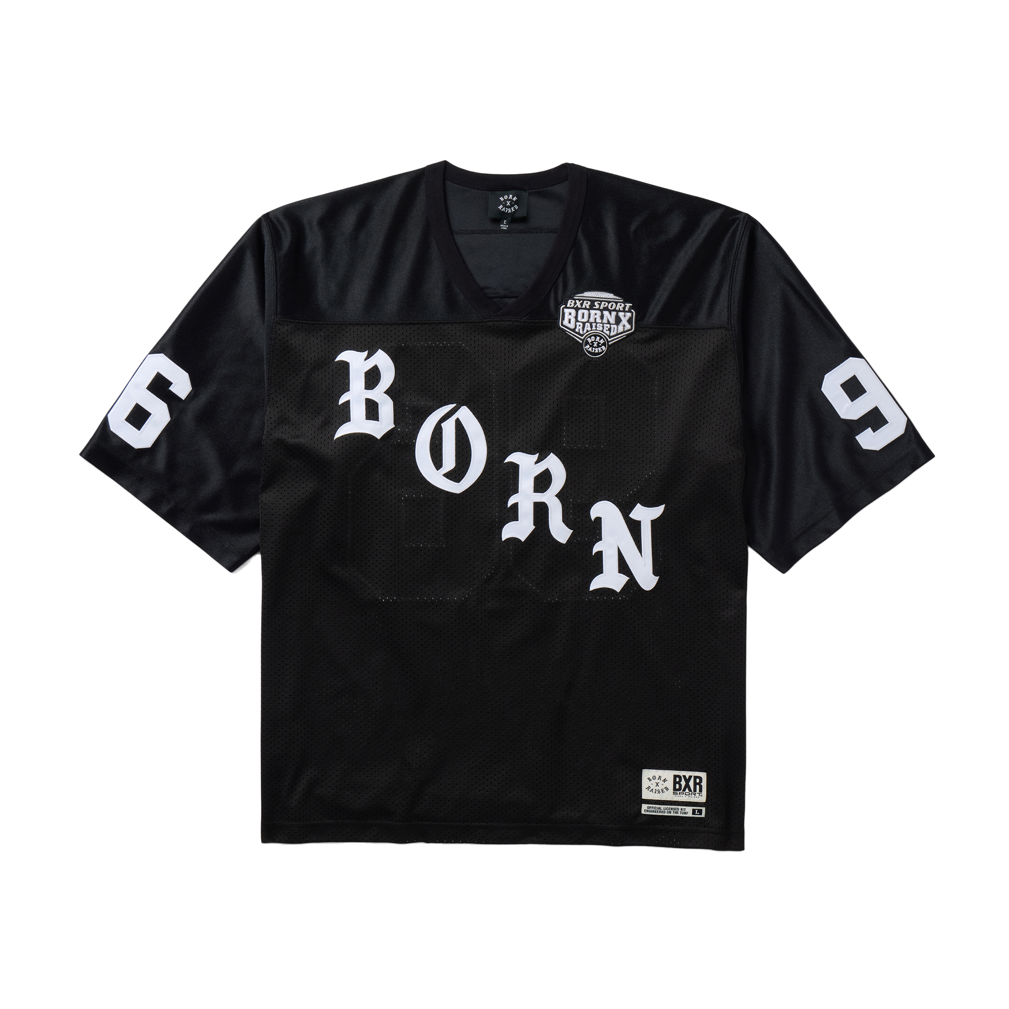 Born x Raised Paranoia Football Jersey Black