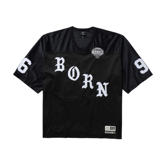 Born x Raised Paranoia Football Jersey Black