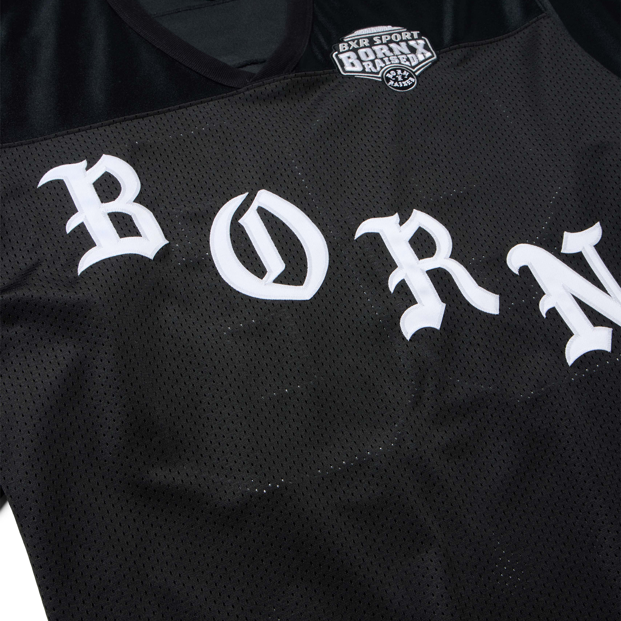 Born x Raised Paranoia Football Jersey Black