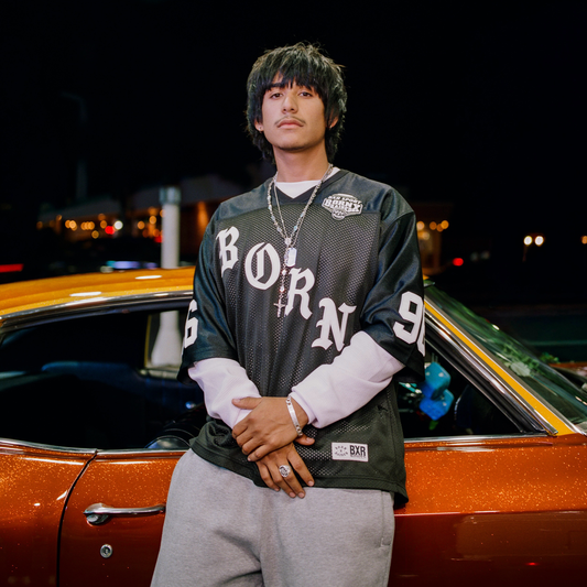 Born x Raised Paranoia Football Jersey Black