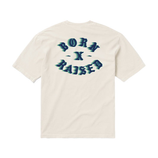 Born x Raised Speed Rocker T-Shirt Cream