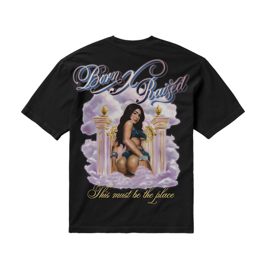 Born x Raised This Must Be The Place T-Shirt Black