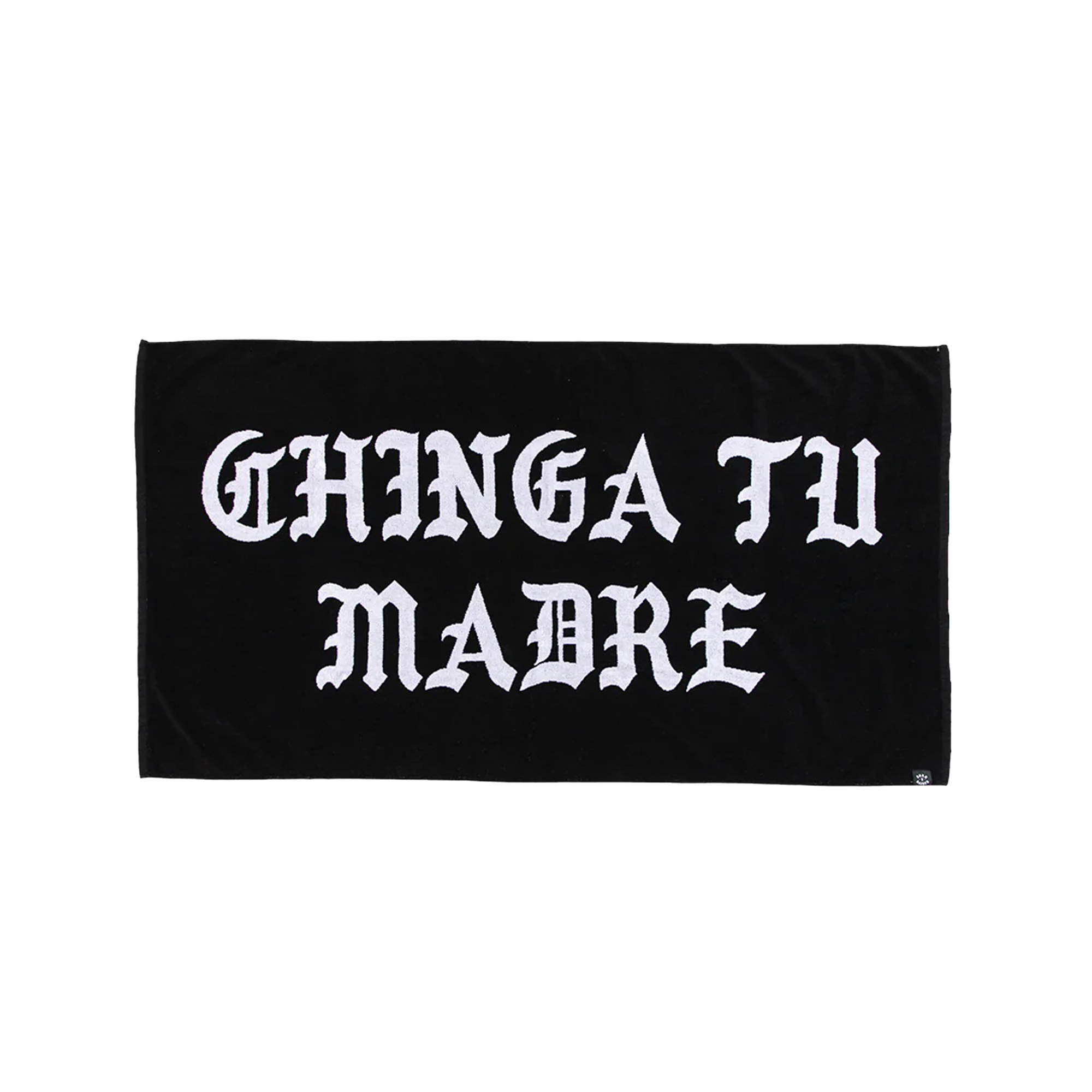 Born x Raised Chinga Beach Towel Black