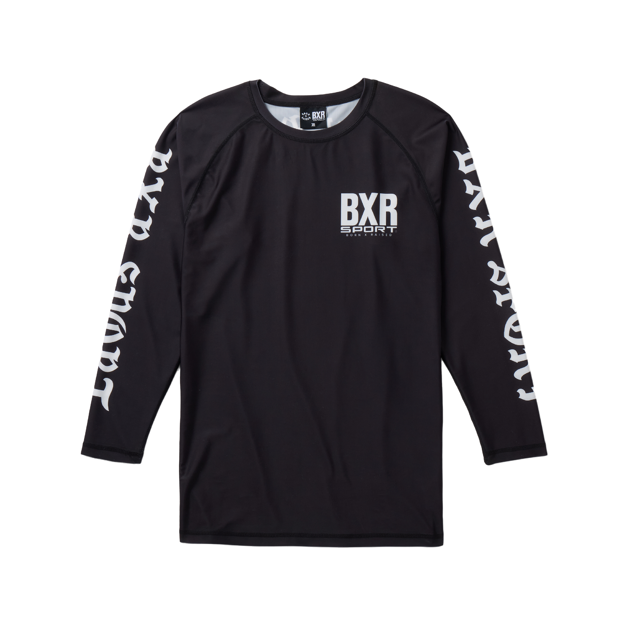Born x Raised Sport On The Turf Rashguard Black