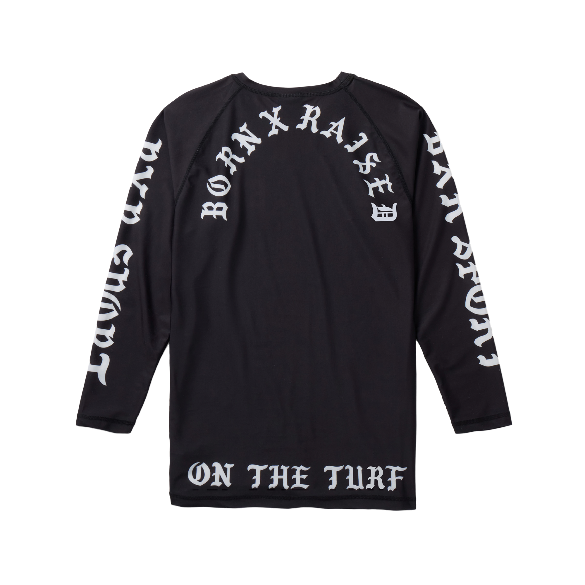 Born x Raised Sport On The Turf Rashguard Black