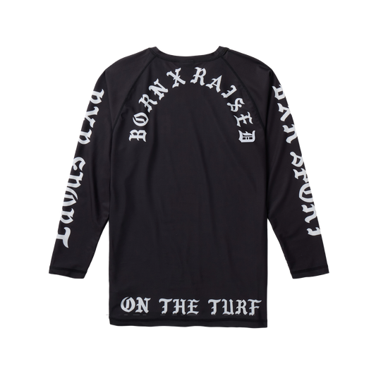 Born x Raised Sport On The Turf Rashguard Black