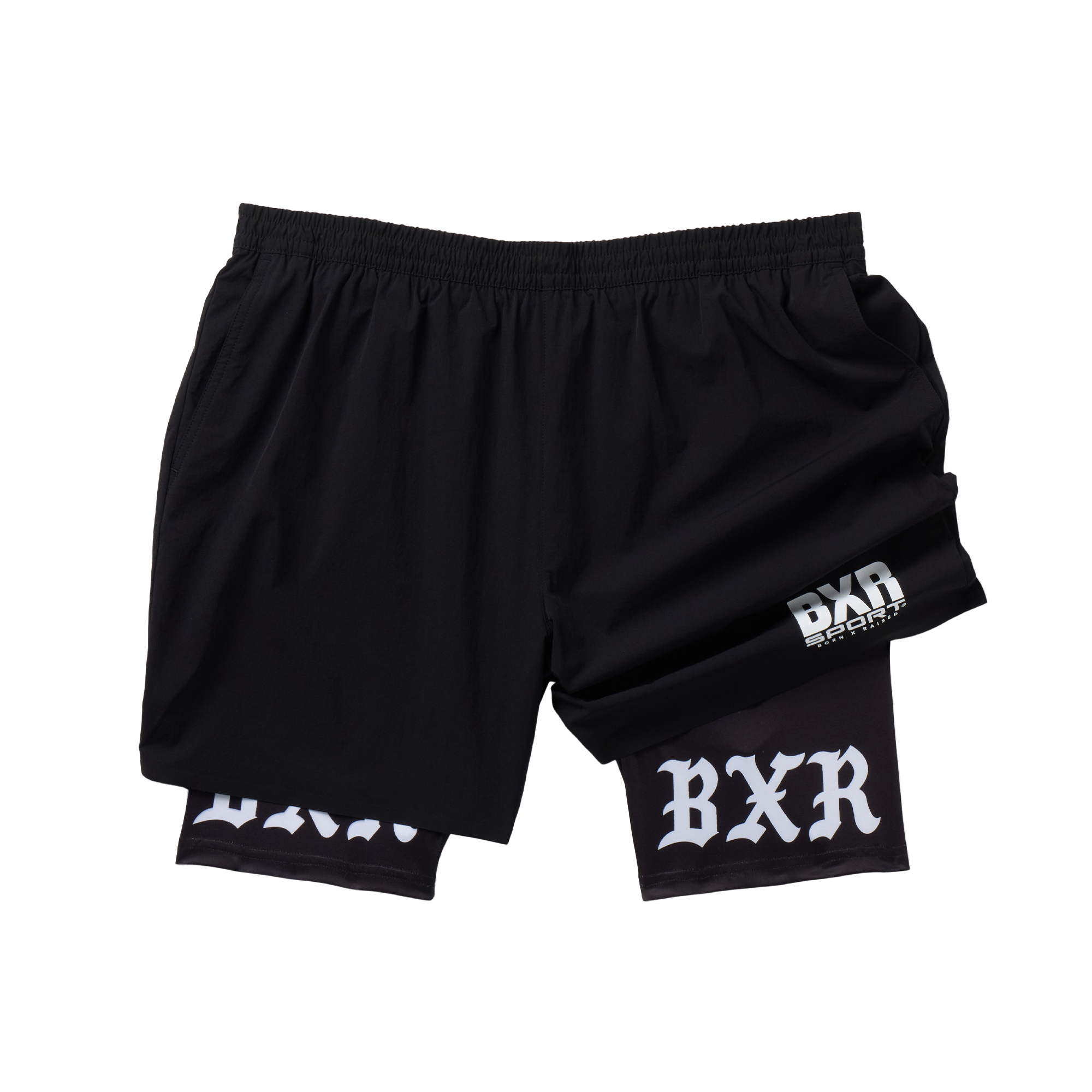 Born x Raised Sport On The Turf Shorts Black
