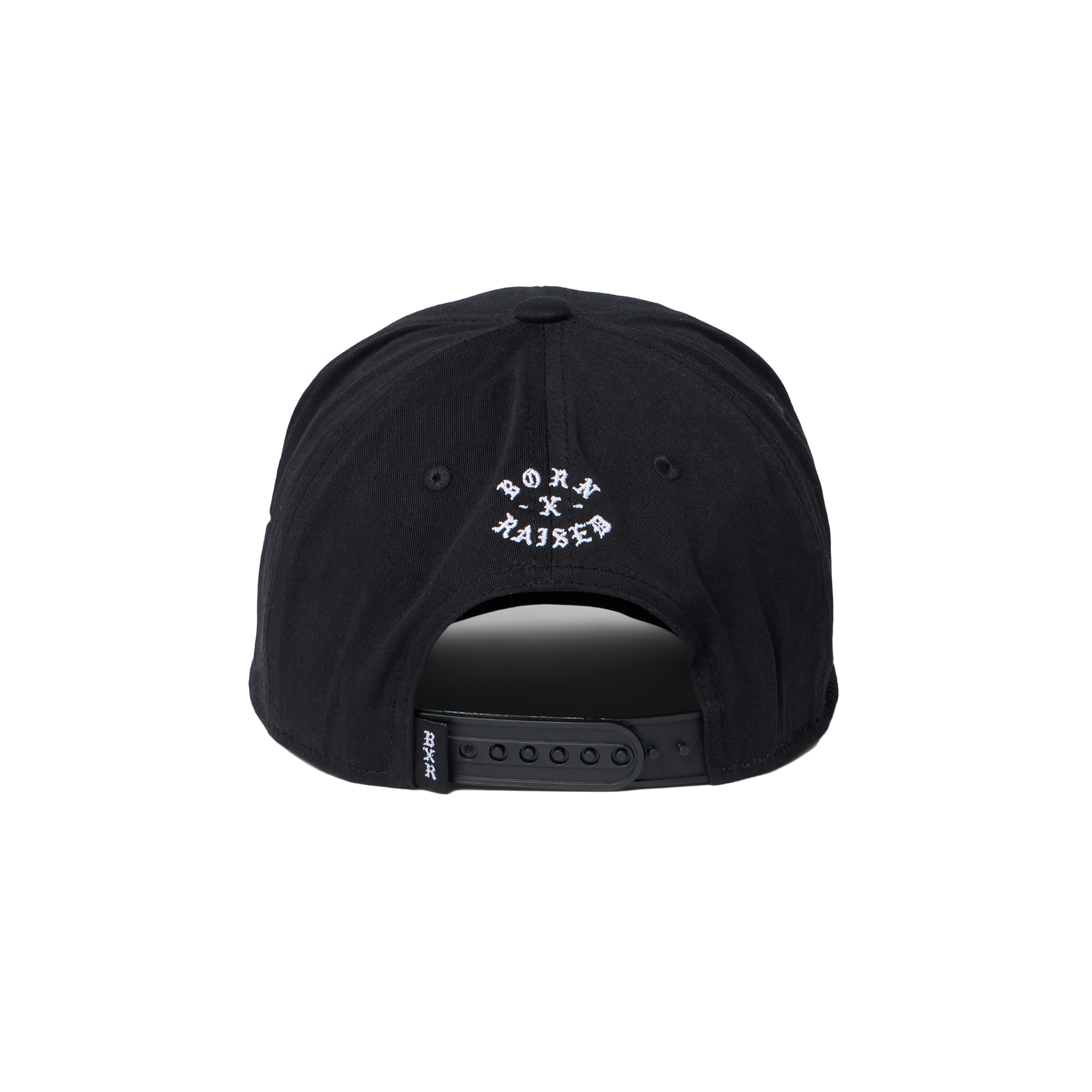 Born x Raised Paranoia Crest Snapback Black