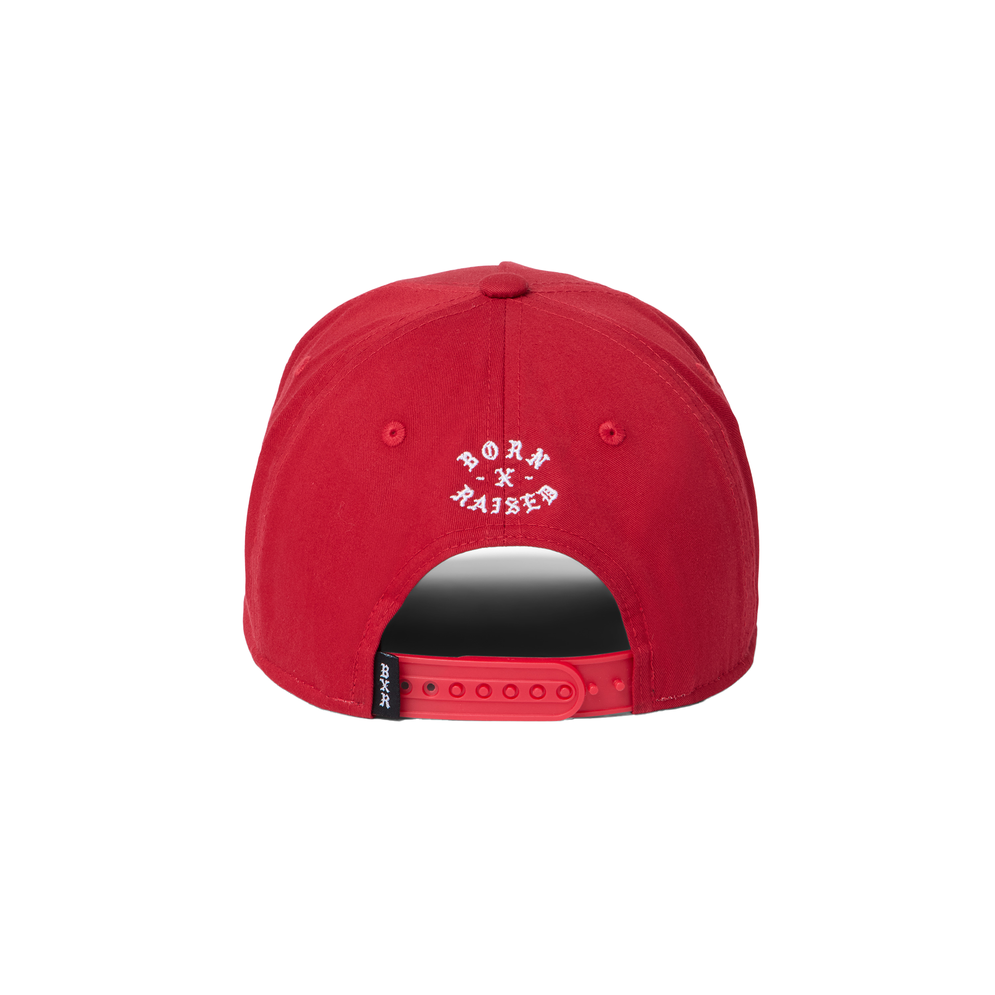 Born x Raised Paranoia Crest Snapback Cardinal