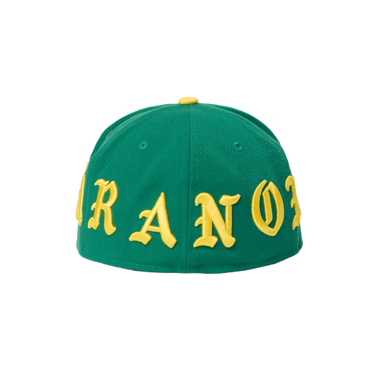 Born x Raised Paranoia Rocker Fitted Kelly Green/Yellow