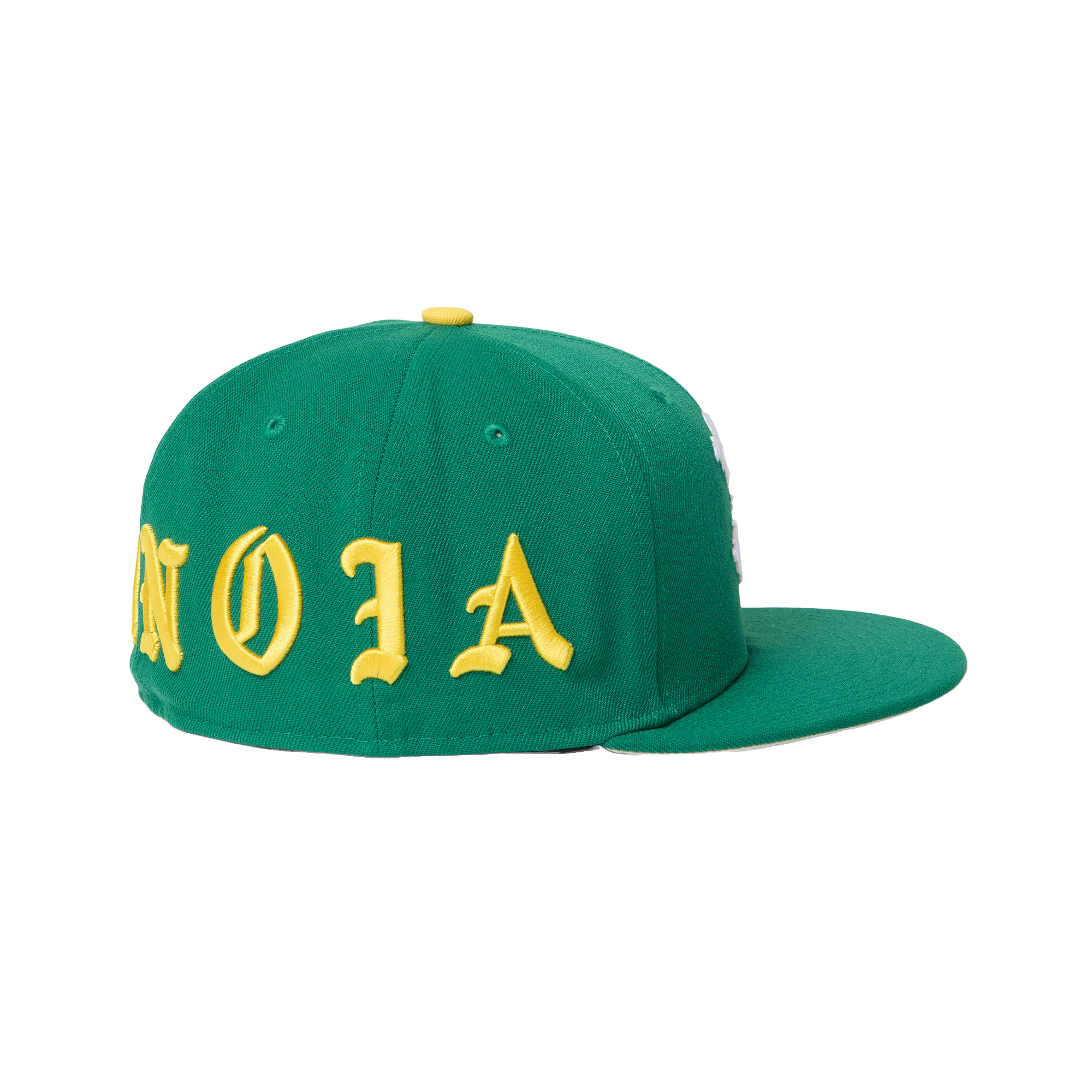 Born x Raised Paranoia Rocker Fitted Kelly Green/Yellow